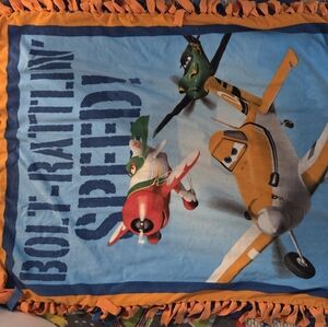 Disney Plane's fleece blanket